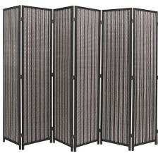 6 Panels Room Divider Screen Bamboo Woven Insert 6ft Tall 6 Panels Room Divider Screen Bamboo Woven Insert 6ft Tall