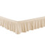 Beige Bed Skirt Dust Ruffle 100% Brushed Microfiber with 14” Drop in USA, California, New York, New York City, Los Angeles, San Francisco, Pennsylvania, Washington DC, Virginia, Maryland