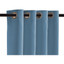 Blackout Room Divider Curtain Panel Thermal Insulated  Allure Blue Color