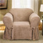 1 PC Soft Micro Suede Furniture Slipcover for Chair
