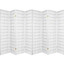 8 Panel Room Dividers  Black, White, Espresso, Cherry, or Natural Color