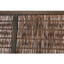  3 Panel Room Divider Wicker Weave Design Brown or White Color
