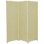 Room Divider 3 Panel Weave Design Fiber Black, Brown, Beige, or Ivory Color