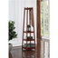 Garment Coat Hat Rack Hanger Walnut