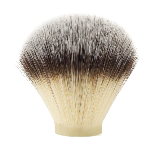 synthetic shaving brush knot silvertip 28mm