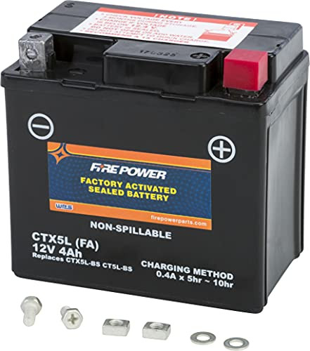 Battery Sealed Factory Activated CTX5L-BS(FA) | FIRE POWER