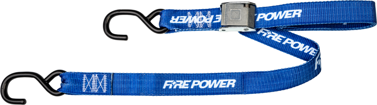 1.5 In. Tie Downs Dirt Bike Blue Color; 29-13053