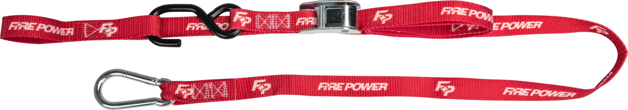 1 In. Soft-Tye Tie Downs Dirt Bike Red Color; 29-13032