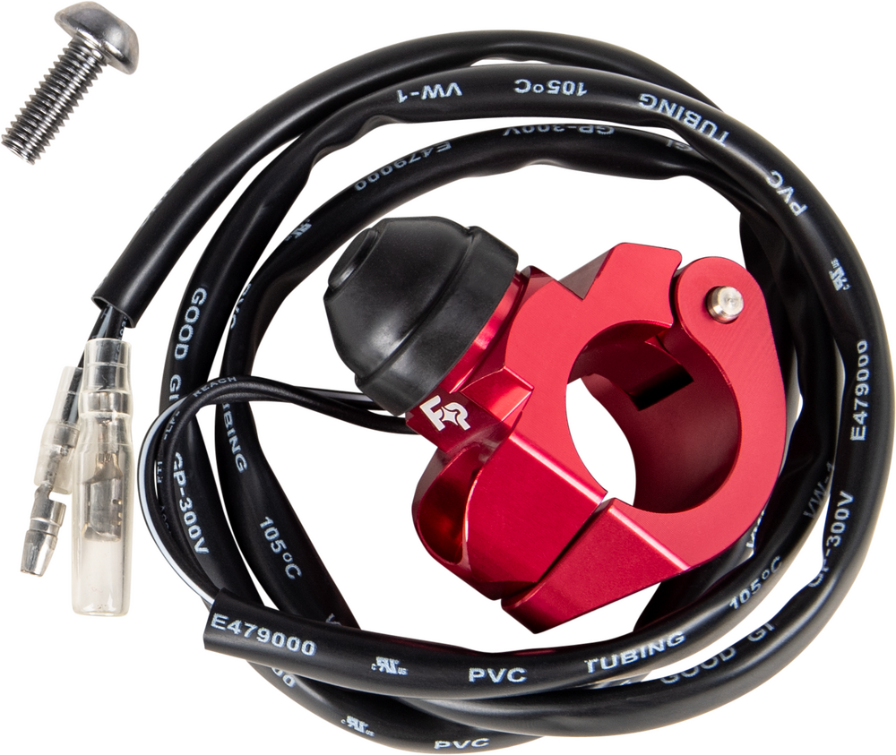 Kill Switch Single Bolt Clamp Red