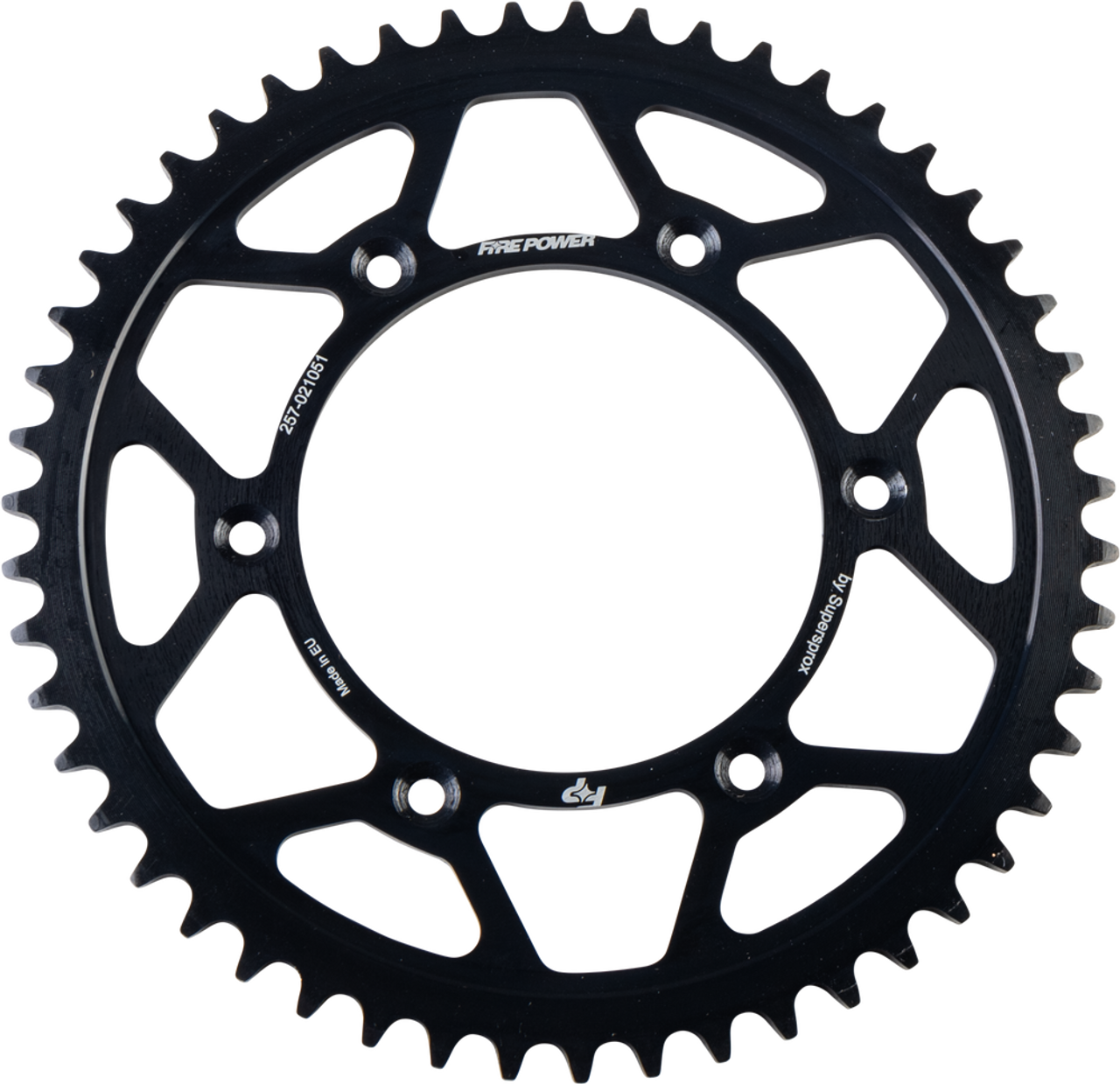 FIRE POWER REAR SPROCKET STEEL 51T BLK
