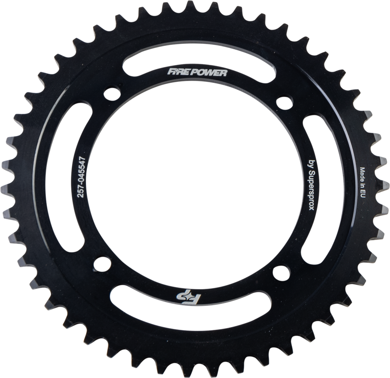 FIRE POWER REAR SPROCKET STEEL 47T BLK