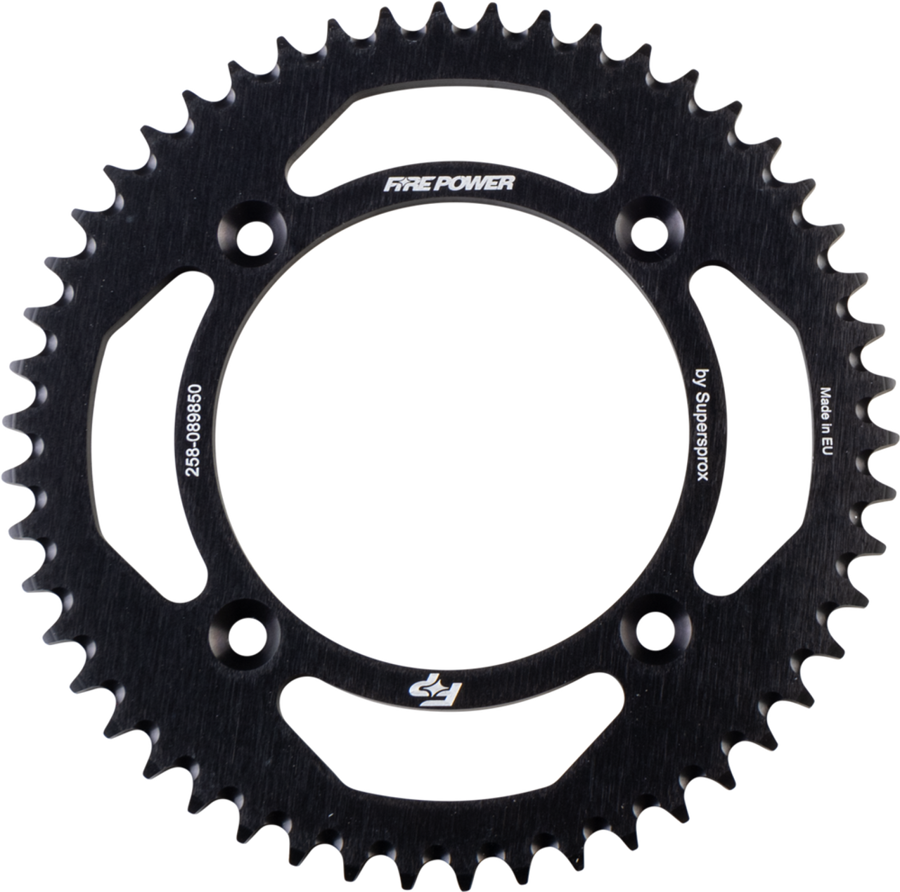 FIRE POWER REAR SPROCKET ALUMINUM 50T BLK