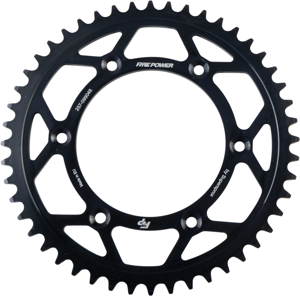 FIRE POWER REAR SPROCKET STEEL 48T BLK