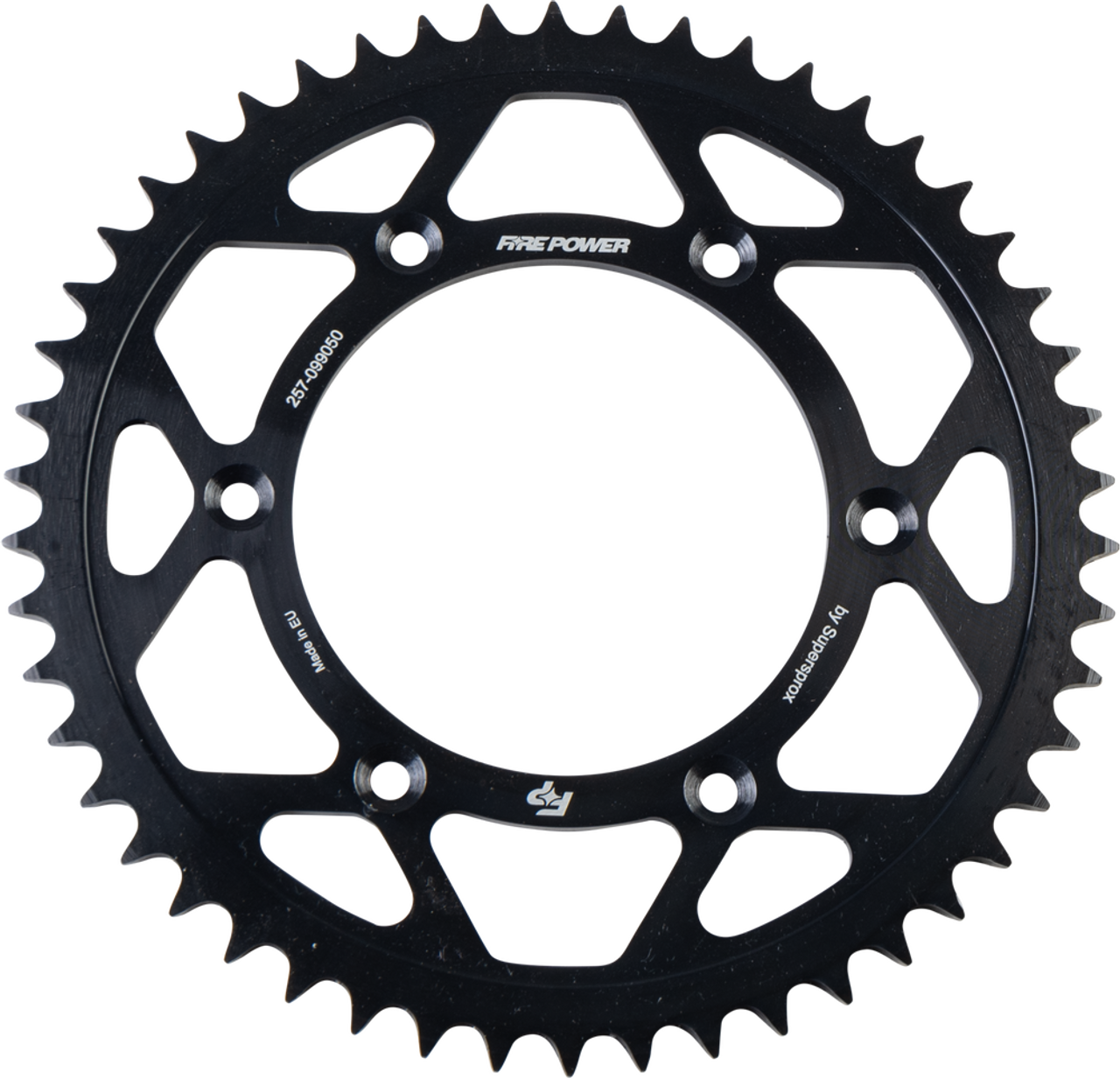 FIRE POWER REAR SPROCKET STEEL 50T BLK