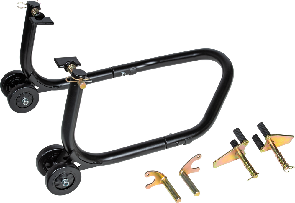 FIRE POWER FRONT/REAR PADDOCK STAND BLACK