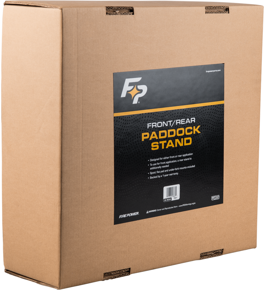 FIRE POWER FRONT/REAR PADDOCK STAND BLACK