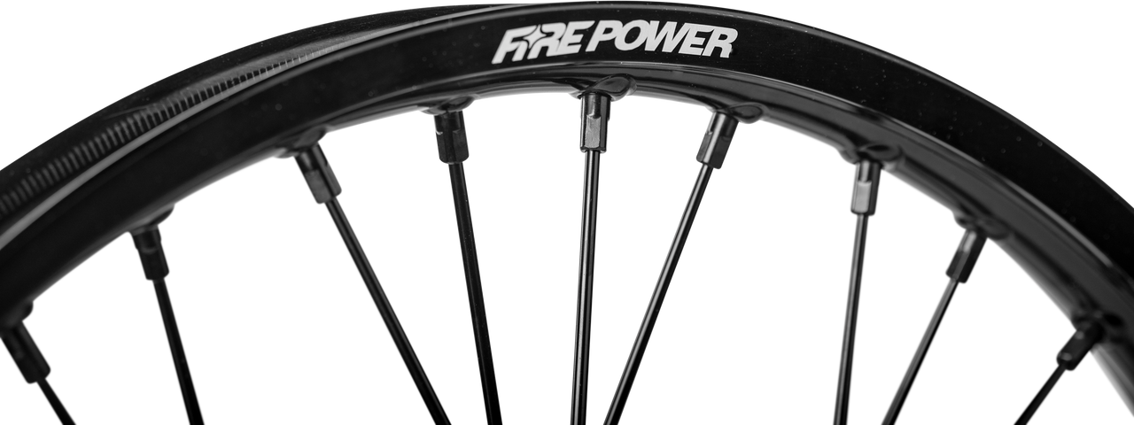 FIRE POWER REAR WHEEL 2.15 X 19" BLACK KTM/GAS/HUS