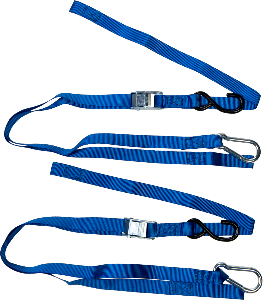 FIRE POWER 1" X 6' TIE-DOWN BLUE 2/PK
