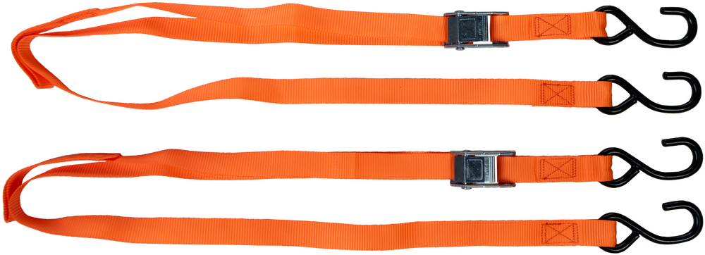 FIRE POWER 1" X 6' TIE-DOWN SOFT-TIE ORANGE 2/PK