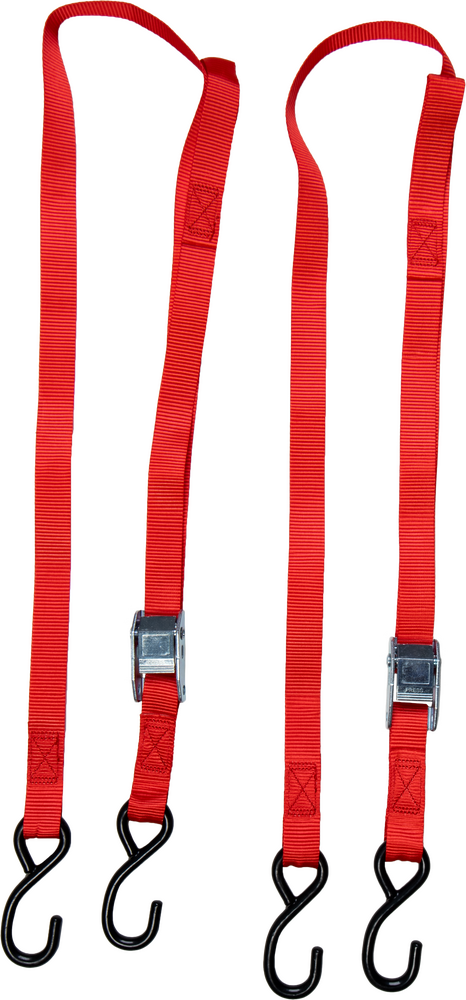 FIRE POWER 1" X 6' TIE-DOWN SOFT-TIE RED 2/PK