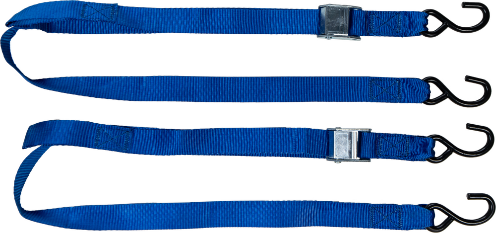 FIRE POWER 1.5" X 6' TIE-DOWN SOFT-TIE BLUE 2/PK