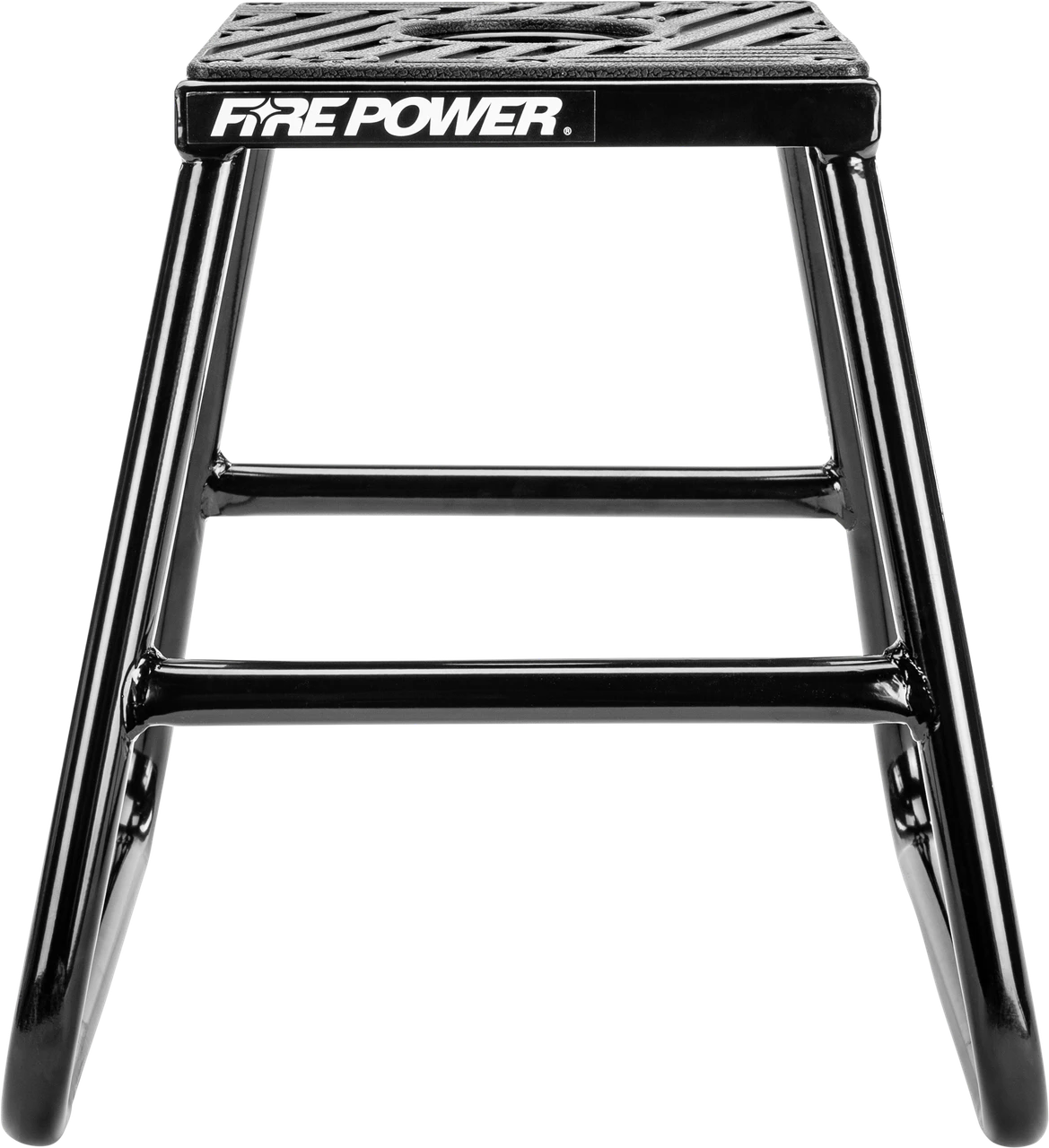 Steel Moto Stand Dirt Bike Black Color, Mx Off Road Non-Slip 16" Tall; 61-0800