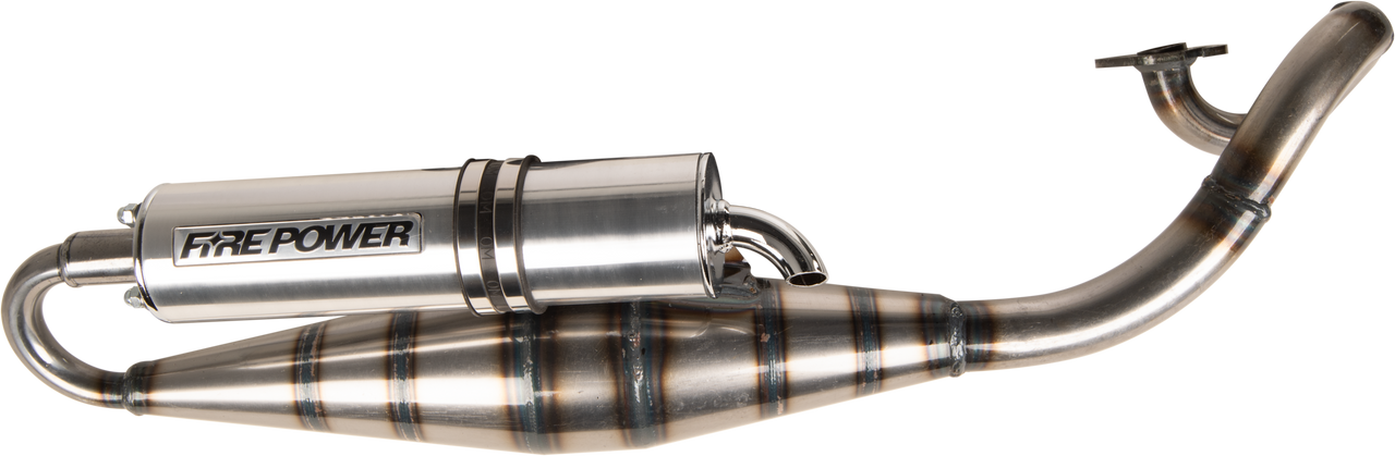 FIRE POWER SCOOTER EXHAUST SYSTEM STAINLESS