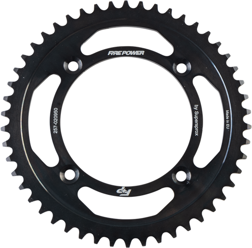 FIRE POWER REAR SPROCKET STEEL 50T BLK