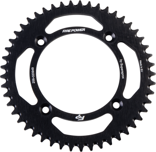 FIRE POWER REAR SPROCKET ALUMINUM 49T BLK