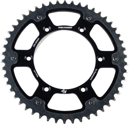 FIRE POWER REAR SPROCKET HYBRID 50T BLK/SIL