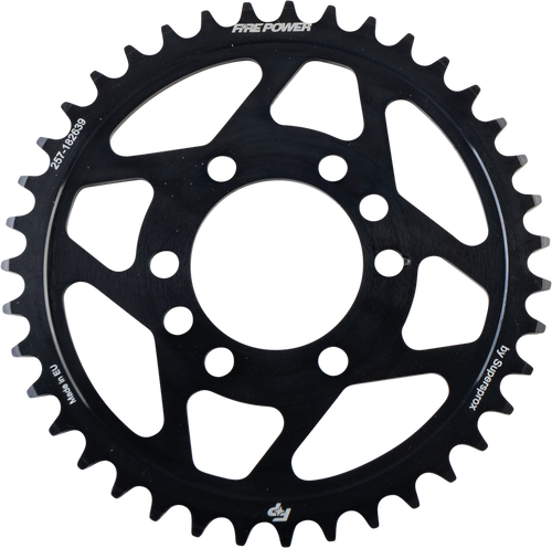 FIRE POWER REAR SPROCKET STEEL 39T BLK