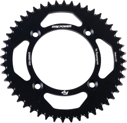 FIRE POWER REAR SPROCKET ALUMINUM 48T BLK