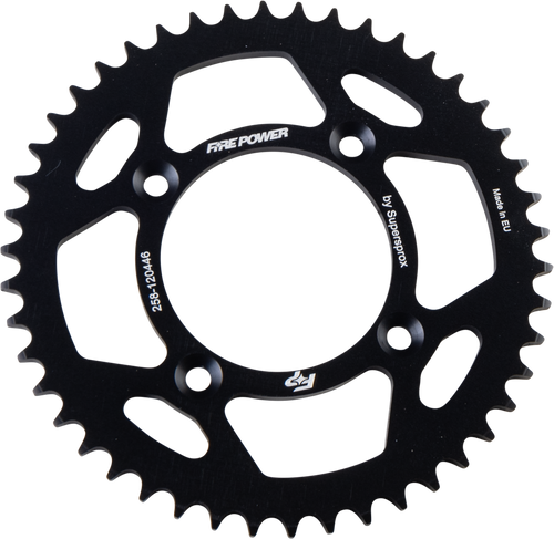 FIRE POWER REAR SPROCKET ALUMINUM 46T BLK