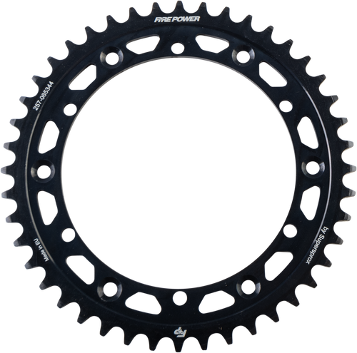 FIRE POWER REAR SPROCKET STEEL 44T BLK