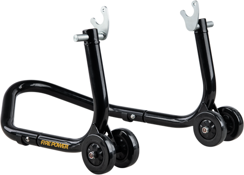 FIRE POWER FRONT/REAR PADDOCK STAND BLACK