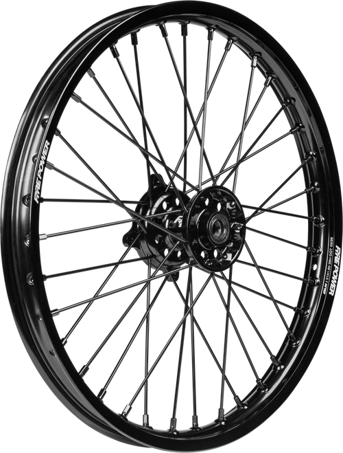 FIRE POWER FRONT WHEEL 1.60 X 21" BLACK KAW
