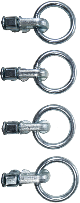 FIRE POWER HEAVY DUTY L-TRACK CONNECTS 4/PK