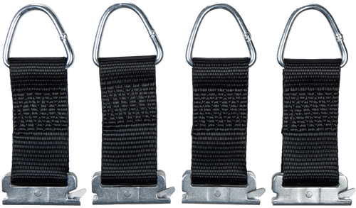 FIRE POWER E-TRACK STRAP W/ D-RING SET