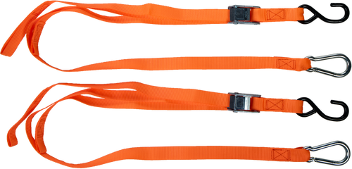 FIRE POWER 1" X 6' TIE-DOWN ORANGE 2/PK