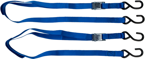 FIRE POWER 1" X 6' TIE-DOWN SOFT-TIE BLUE 2/PK