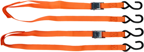 FIRE POWER 1" X 6' TIE-DOWN SOFT-TIE ORANGE 2/PK