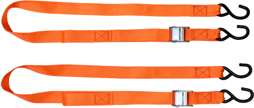 FIRE POWER 1.5" X 6' TIE-DOWN ORANGE 2/PK