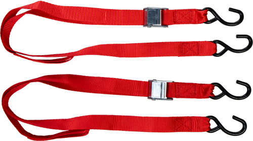 FIRE POWER 1.5" X 6' TIE-DOWN SOFT-TIE RED 2/PK