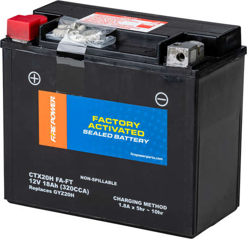 Battery  Sealed Factory Activated CTX20H (FA) FT Battery  Sealed Factory Activated CTX20H (FA) FT