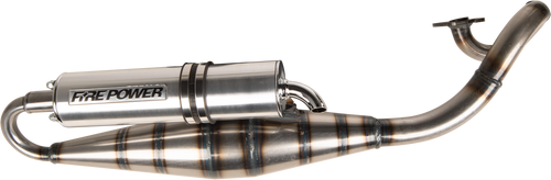 FIRE POWER SCOOTER EXHAUST SYSTEM STAINLESS