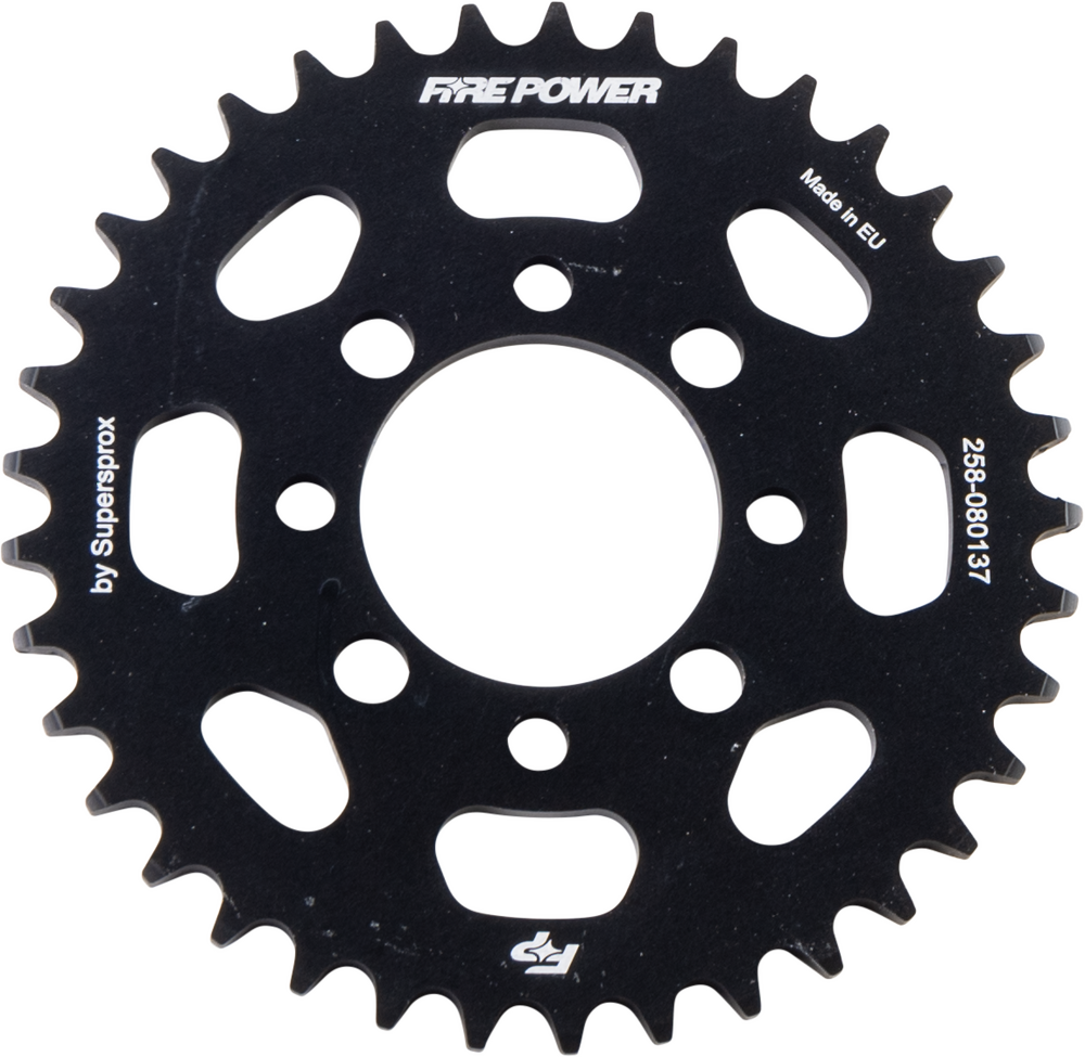 パクパク7 FIRE POWER REAR SPROCKET ALUMINUM 37T BLK | FIRE POWER