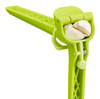 Crush multiple cloves without peeling.
Garject is one powerful garlic press: it easily and completely presses multiple garlic cloves at once, without the need to peel first.