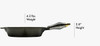 8" Assembled Cast-Iron Skillet