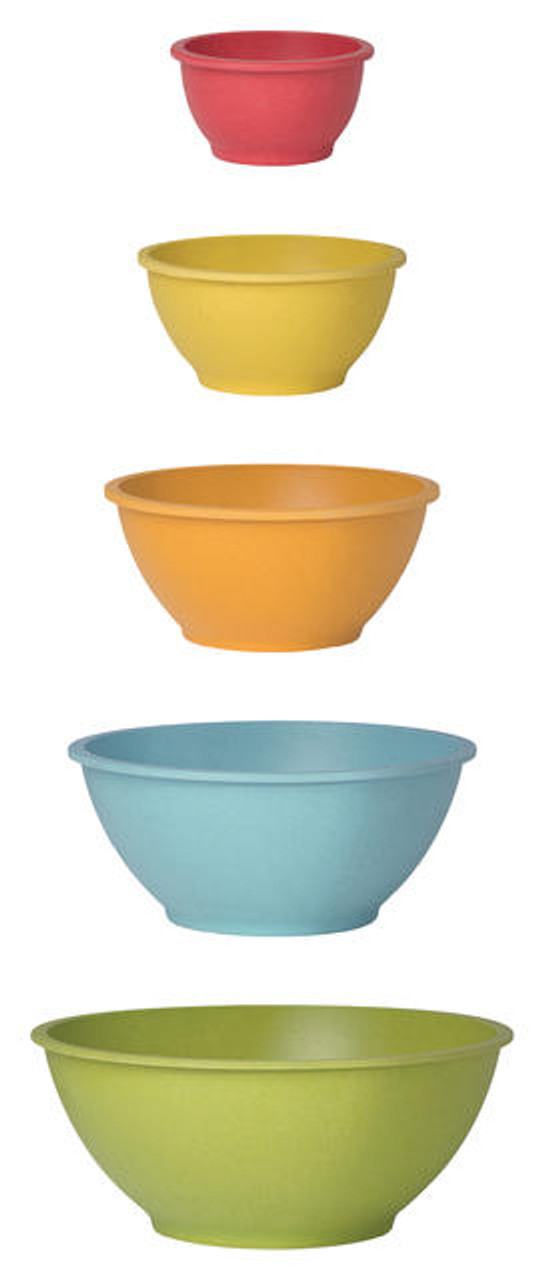 Now Designs Ecologie Mixing Bowls, Set of 5