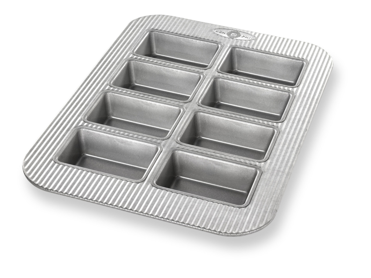 USA Pan Nonstick 8-loaf Mini Bread Loaf Pan - Thumbnail 2